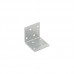 Angle bracket 40x40x40x2,0mm perforated