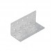 Angle bracket 40x40x100x2,0mm perforated