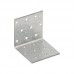 Angle bracket 60x60x60x2,0mm perforated