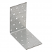 Angle bracket 100x100x60x2,0mm perforated