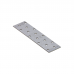 Nail plate 160x40x2,0mm perforated