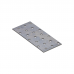 Nail plate 140x60x2,0mm perforated
