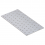 Nail plate 240x120x2,0mm perforated