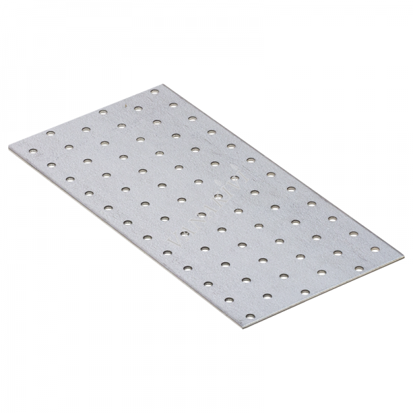 Nail plate 240x120x2,0mm perforated