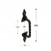 Decorative handle UZD130 black