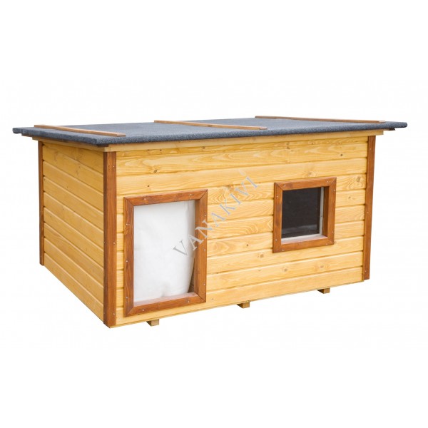 Dog house (two rooms, insulated)