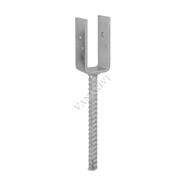 Post supports for concrete U-type 50x40x100 4,0mm