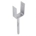 Post supports for concrete U-type 70x40x100 4,0mm