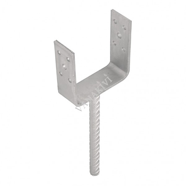 Post supports for concrete U-type 90x40x100 4,0mm