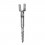Ground screw post support PWU 120x865mm