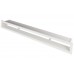 Ventilaton grate Open 80x6cm white