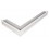 Ventilaton grate Open 60x40x6cm white, left