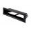 Ventilaton grate Open 20x6cm black matt