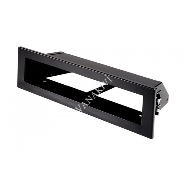 Ventilaton grate Open 20x6cm black matt