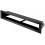 Ventilaton grate Open 40x6cm black matt