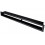 Ventilaton grate Open 60x6cm black matt Ventilaton grate Open 60x6cm black matt