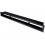 Ventilaton grate Open 80x6cm black matt