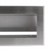 Ventilaton grate Open 60x40x6cm inox, right