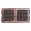 Ventilaton grate Style 21x43cm copper patina