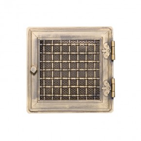 Ventilaton grate Style 21x21cm golden patina