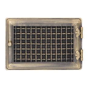Ventilaton grate Style 21x32cm golden patina