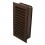 Chimney grate 120x240mm brown