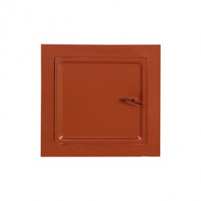 Chimney cleaning door 140x140mm red