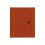 Chimney cleaning door 155x205mm red