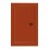 Chimney cleaning door 155x290mm red