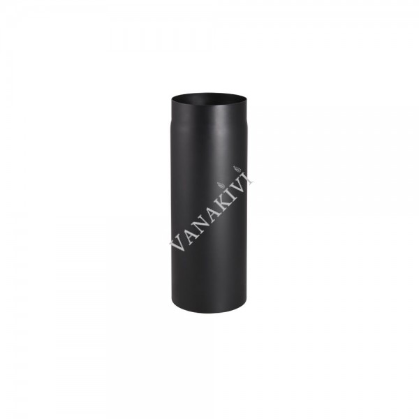 Flue pipe Ø115mm 50cm black