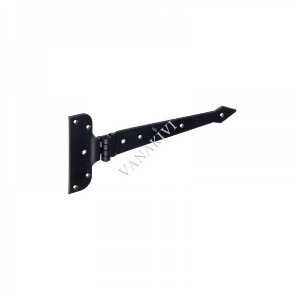 Gate hinge ZAB200 200x2,5mm black