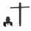 Ground screw post support installation tool PWK 70/62