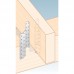 Rafter connector 290x32x2,0mm right