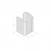 Postijalg PSPW 90x90x150x2,0mm must