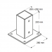 Base post support 200x200x200mm