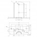 Postijalg PSD 90x70x150x2,0mm must