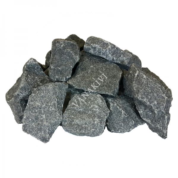 Sauna stones olivine-diabase 10-15cm 20kg