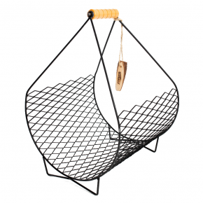 Wood basket Stoveman large