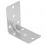 Angle bracket 145x145x90x2,5mm reinforced