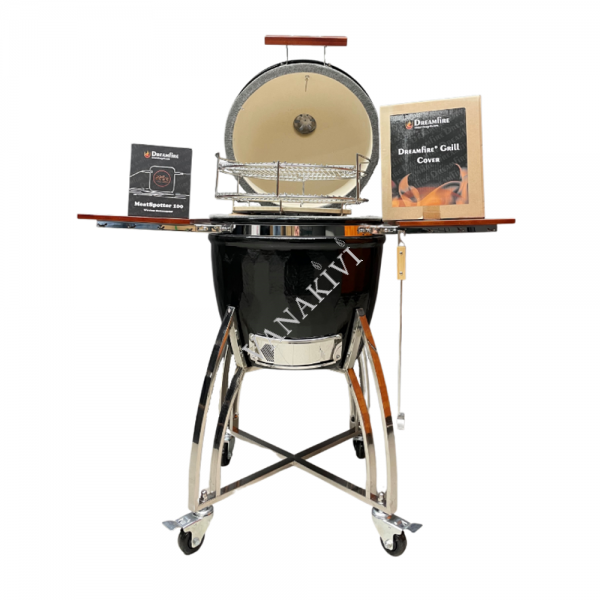 Keraamiline grill Dreamfire® Kamado Comfy Black