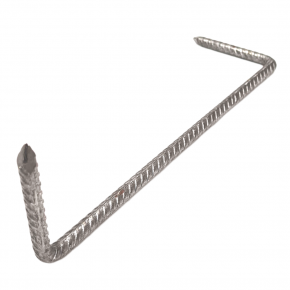 Ehituskoba 10x320 mm tsingitud pööratud