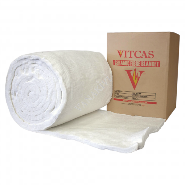 Ceramic fibre blanket 610x13x14640mm