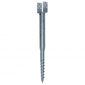 Ground screw post support PWU 100x1300mm