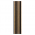 Seinapaneel WOODLINE 2700x300 hele tamm/must
