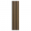 Seinapaneel WOODLINE 2700x300 hele tamm/must