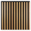 Wall panel WOODLINE 600x600 oak light/black