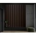 Seinapaneel WOODLINE 2700x300 tume tamm/must