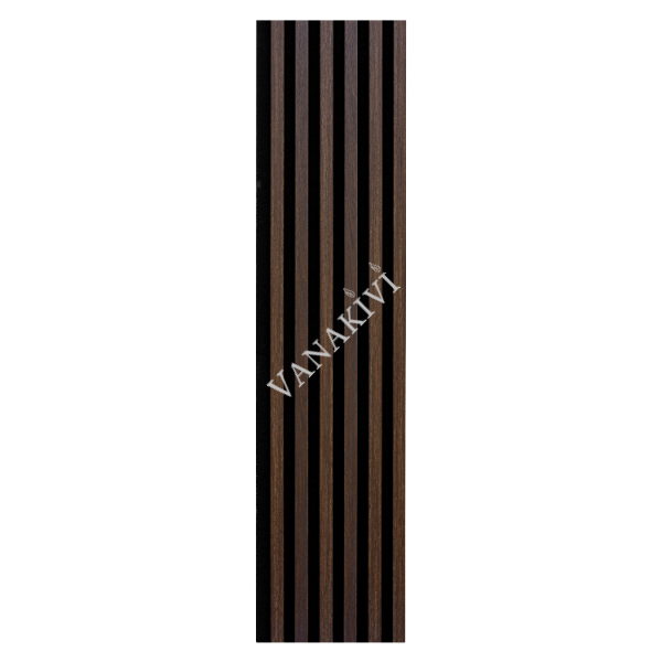 Seinapaneel WOODLINE 2700x300 tume tamm/must