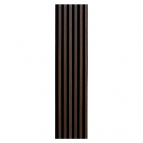 Seinapaneel WOODLINE 2700x300 tume tamm/must