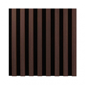 Wall panel WOODLINE 400x400 oak dark/black